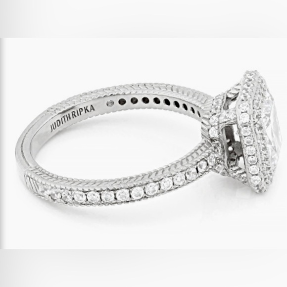 Judith Ripka White Gold Clad - Picture 6 of 8